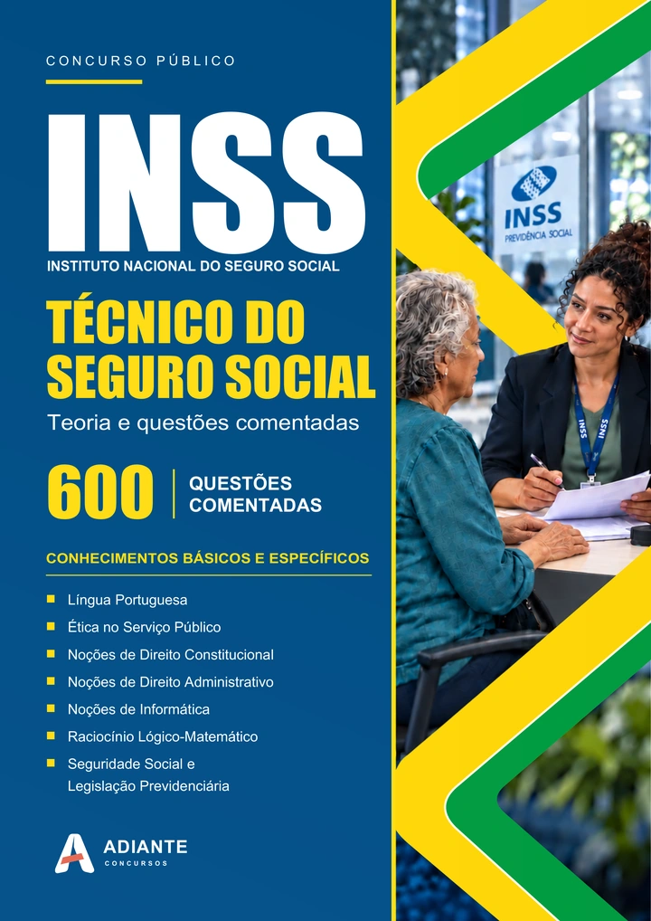 Capa do material INSS