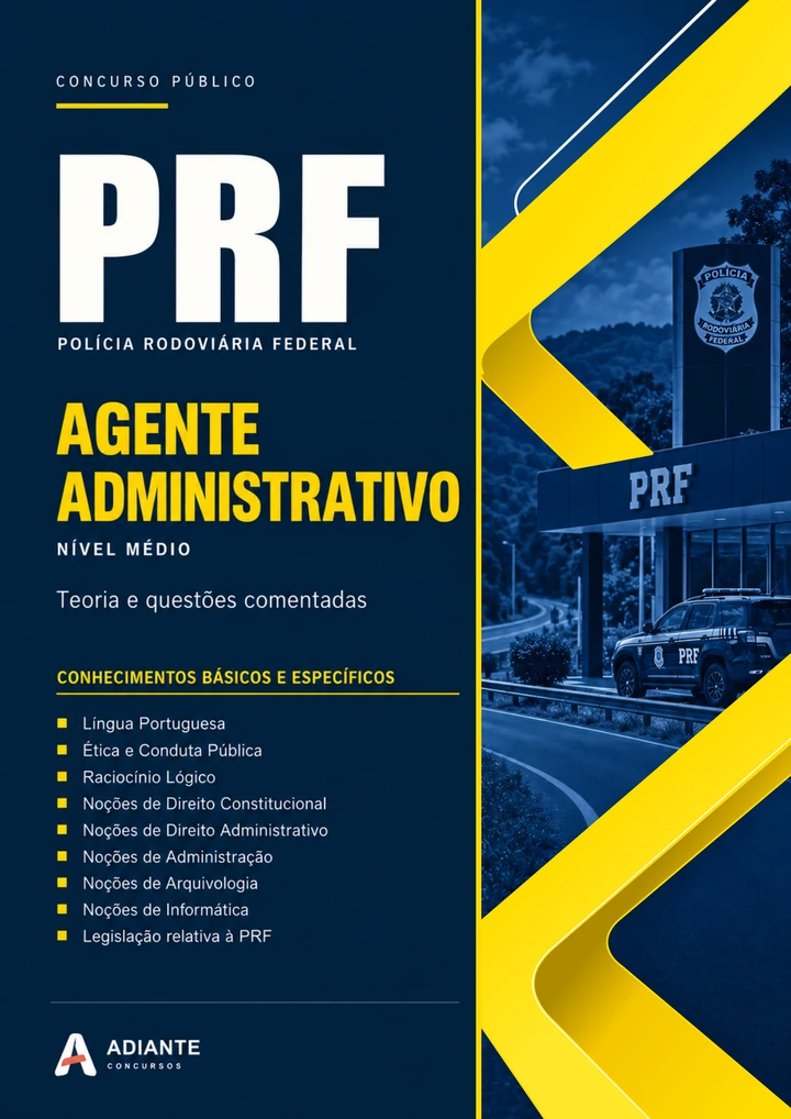 Capa do material PRF Administrativo